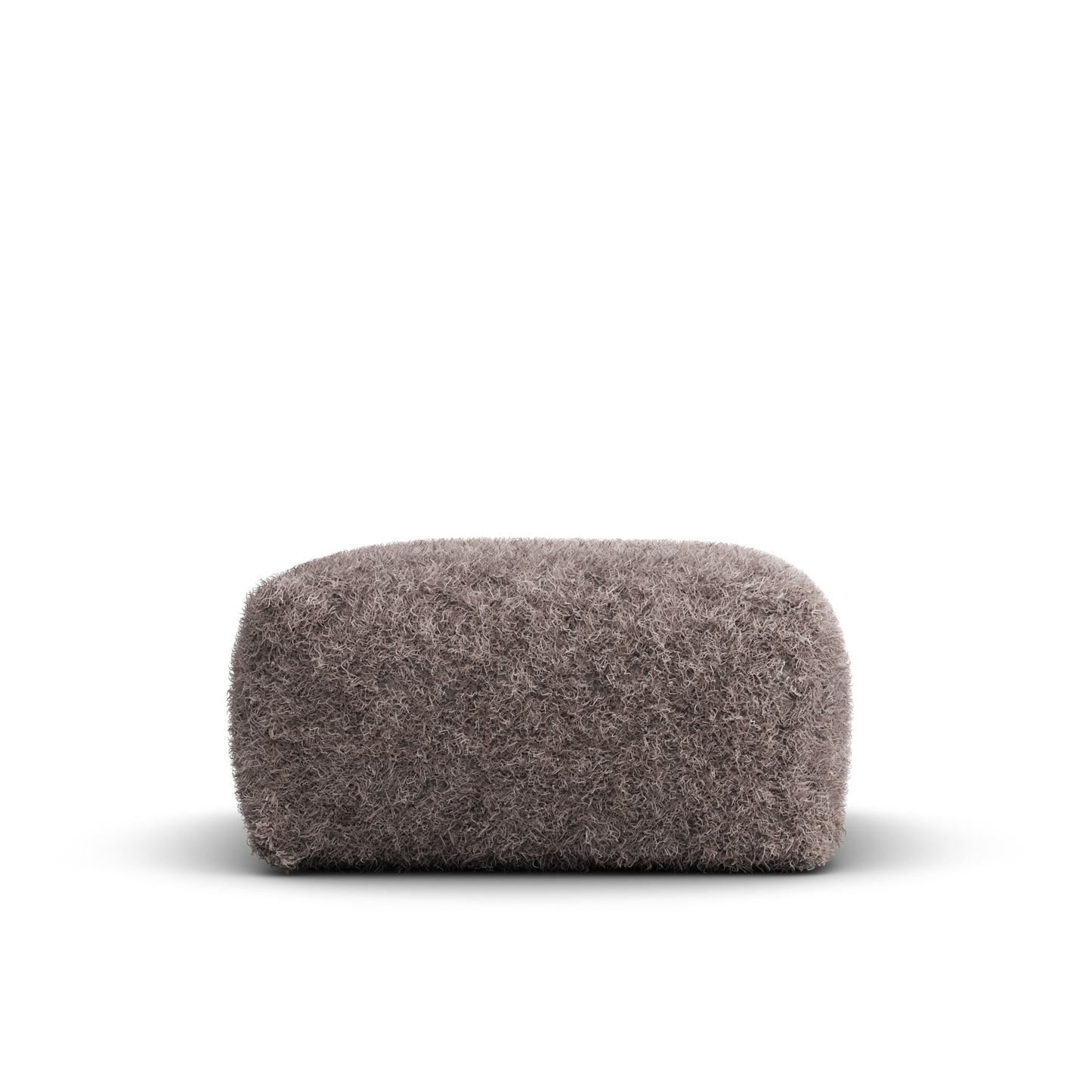 Laui Lounge™ - Linen Square Pouf Taupe